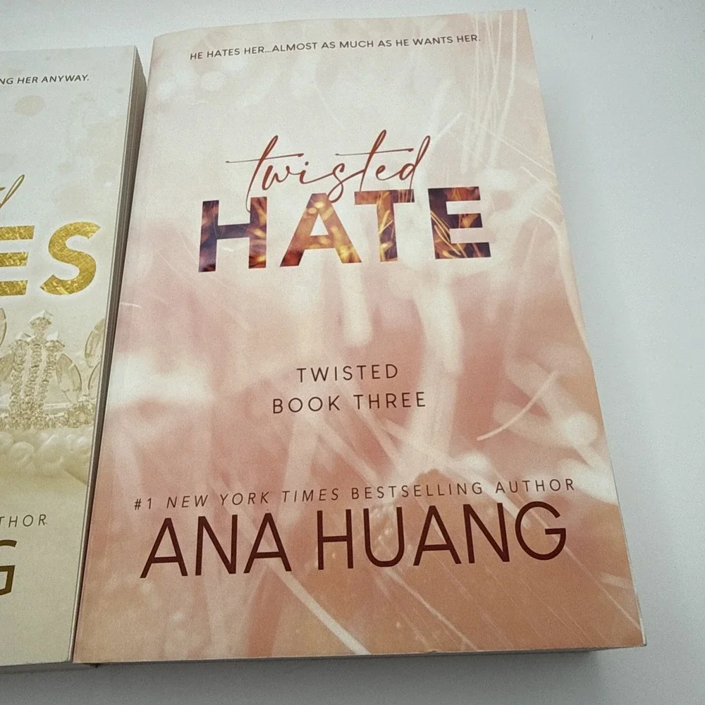 Twisted Hate And Twisted Games Paperback By Ana Huang EUC
